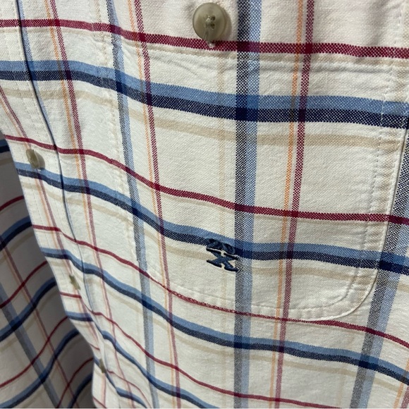 Wrangler Vintage Mens 20X Short Sleeve Button Down Plaid Shirt - Clean -Size XL - Picture 5 of 8